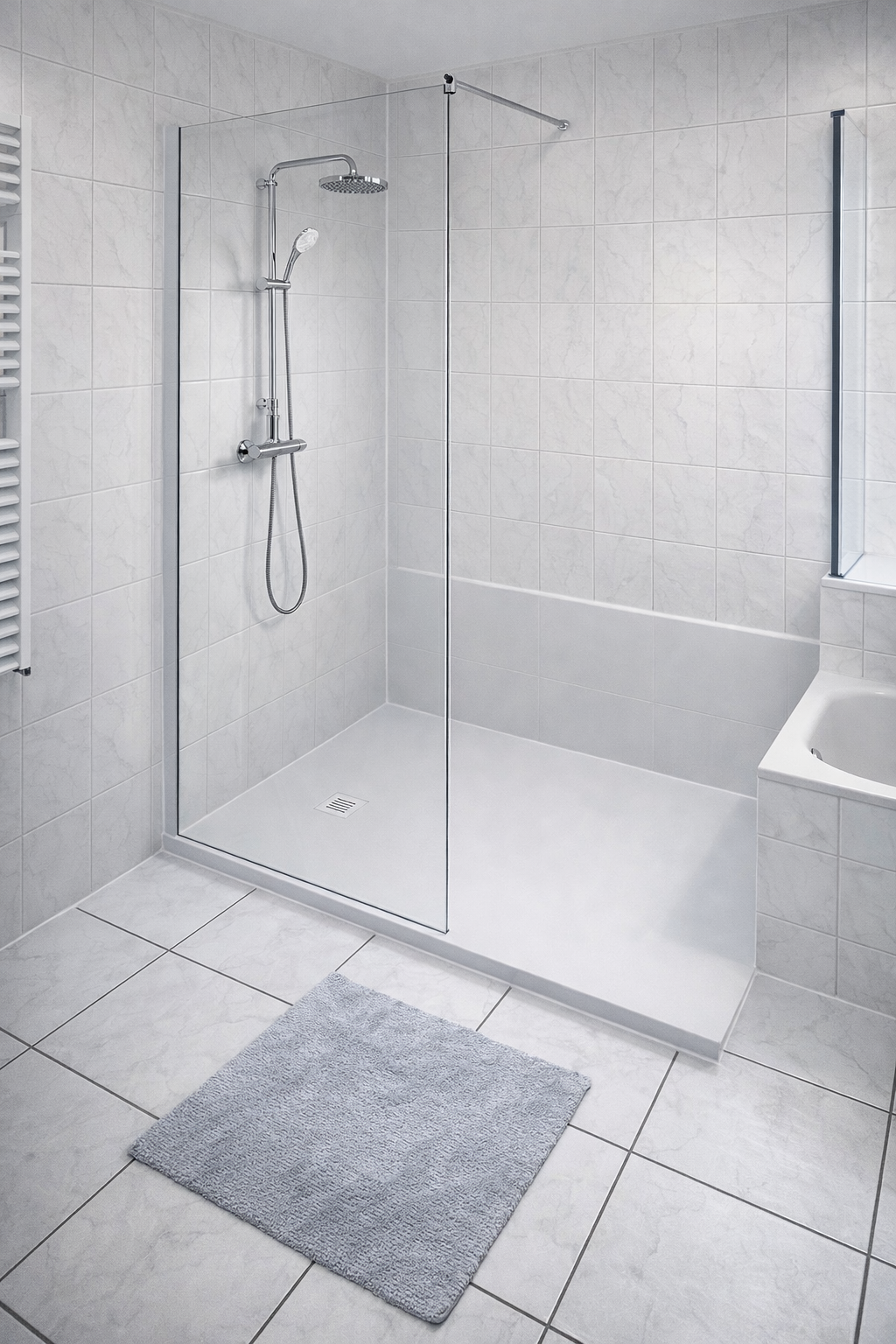 Badewanne zur Dusche